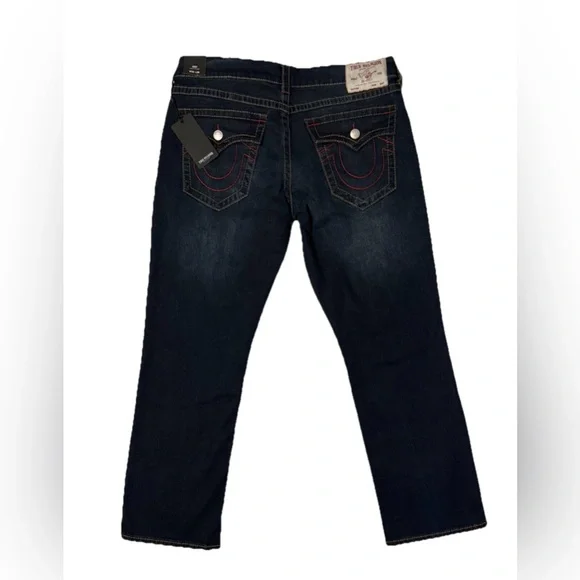 NWT Men’s True Religion Ricky Big T Flap Straight Size 36